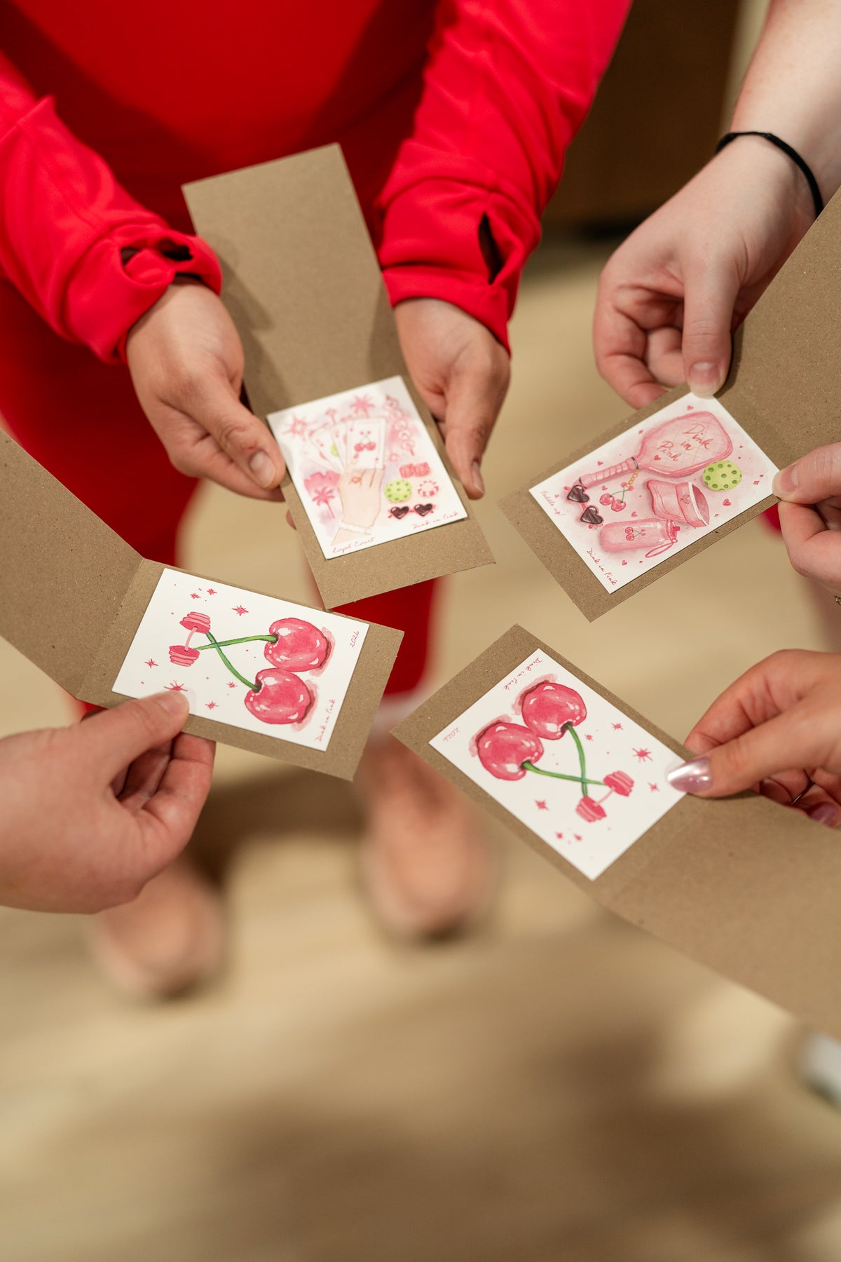 Dink in Pink (Set of 3 Mini Prints)